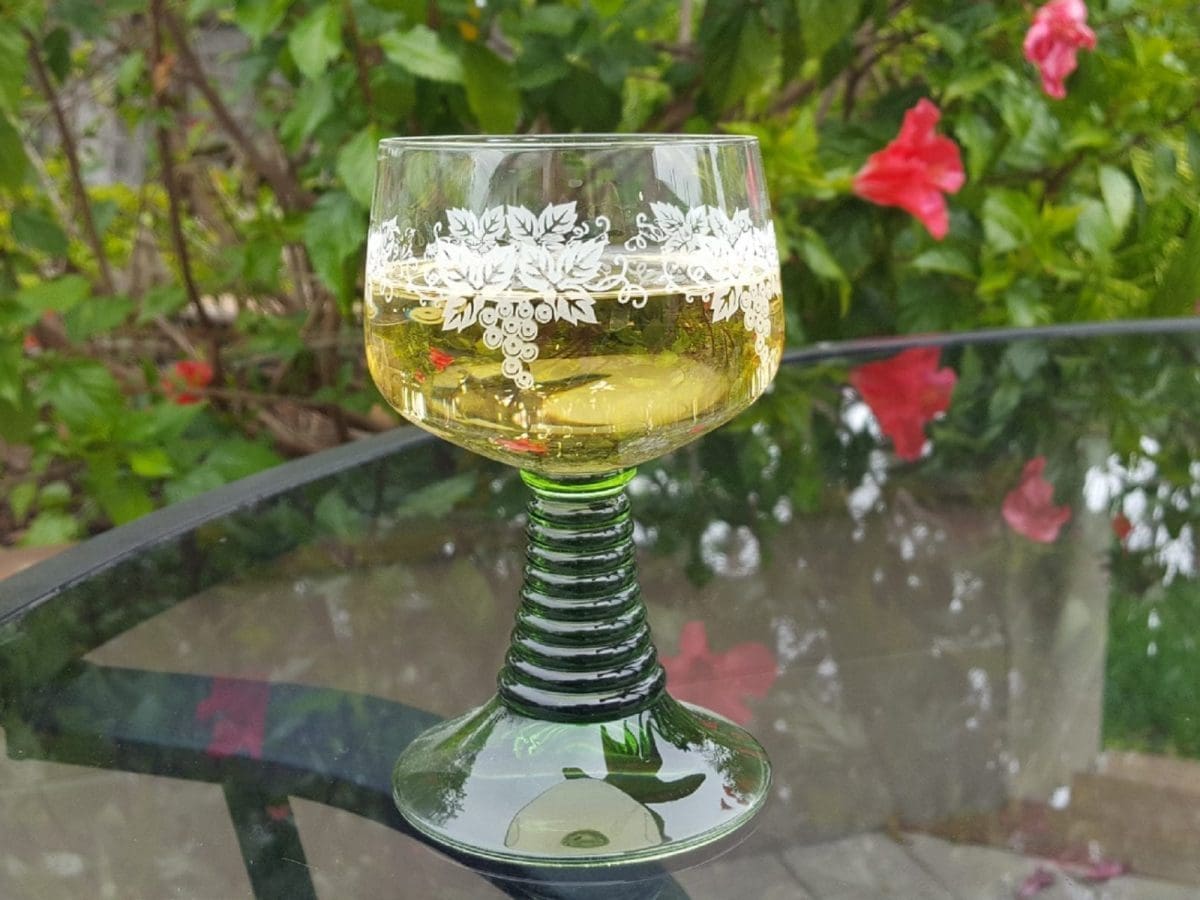 Discover Roemer Glass Green Stemmed German Wine Glasses