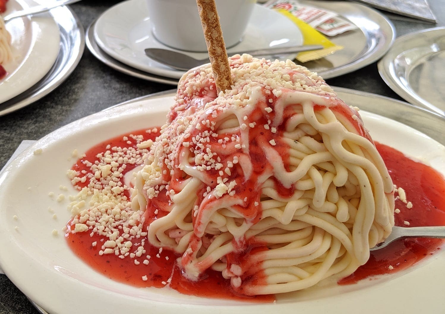 spaghetti ice cream germany