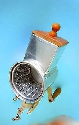 Hand Cranked Cheese / Breadcrumb Grater, Cast Iron, Made in