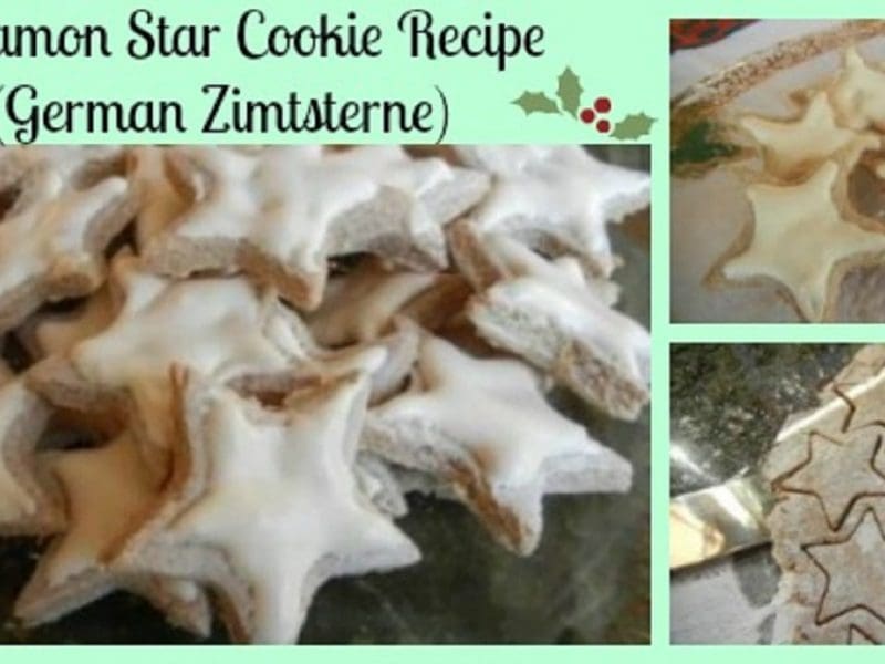 Cinnamon Star Cookie Recipe German Zimtsterne Recipe