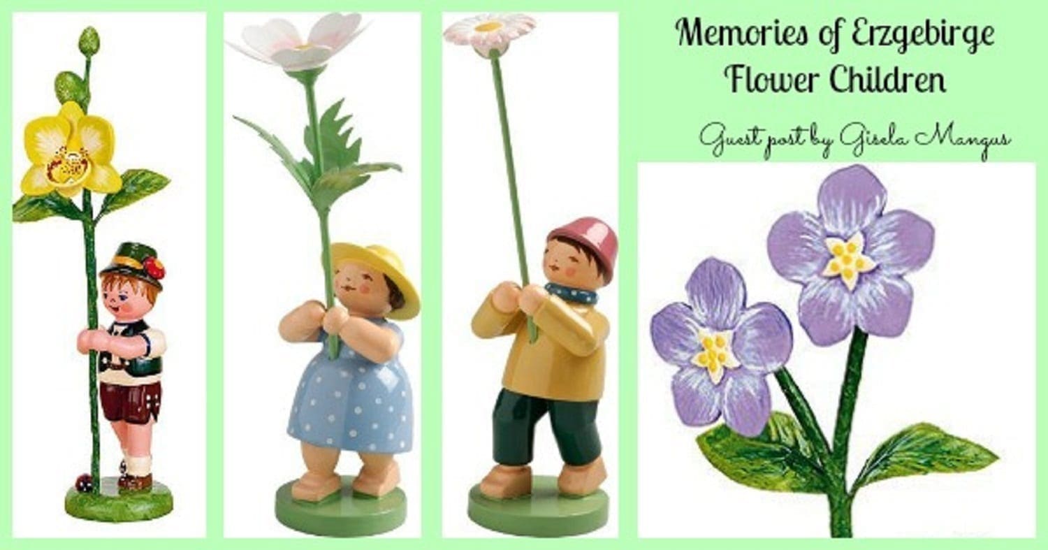 Erzgebirge Flower Children-A Sweet Memory of Blumenkinder