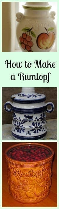 how to make a rumtopf