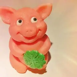 marzipan pig good luck