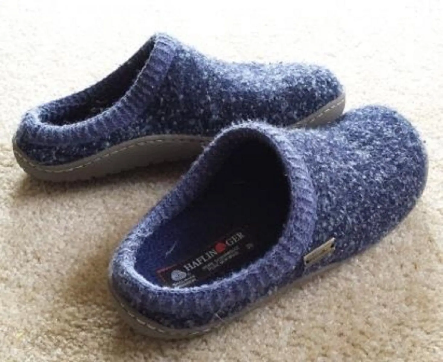Haflinger House Shoes German Hausschuhe to Keep Your Feet Warm A