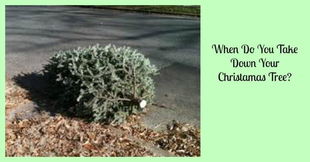 When Do You Take Down Your Christmas Tree?