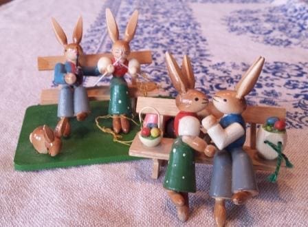 The History of the Erzgebirge Easter Bunny Figurine