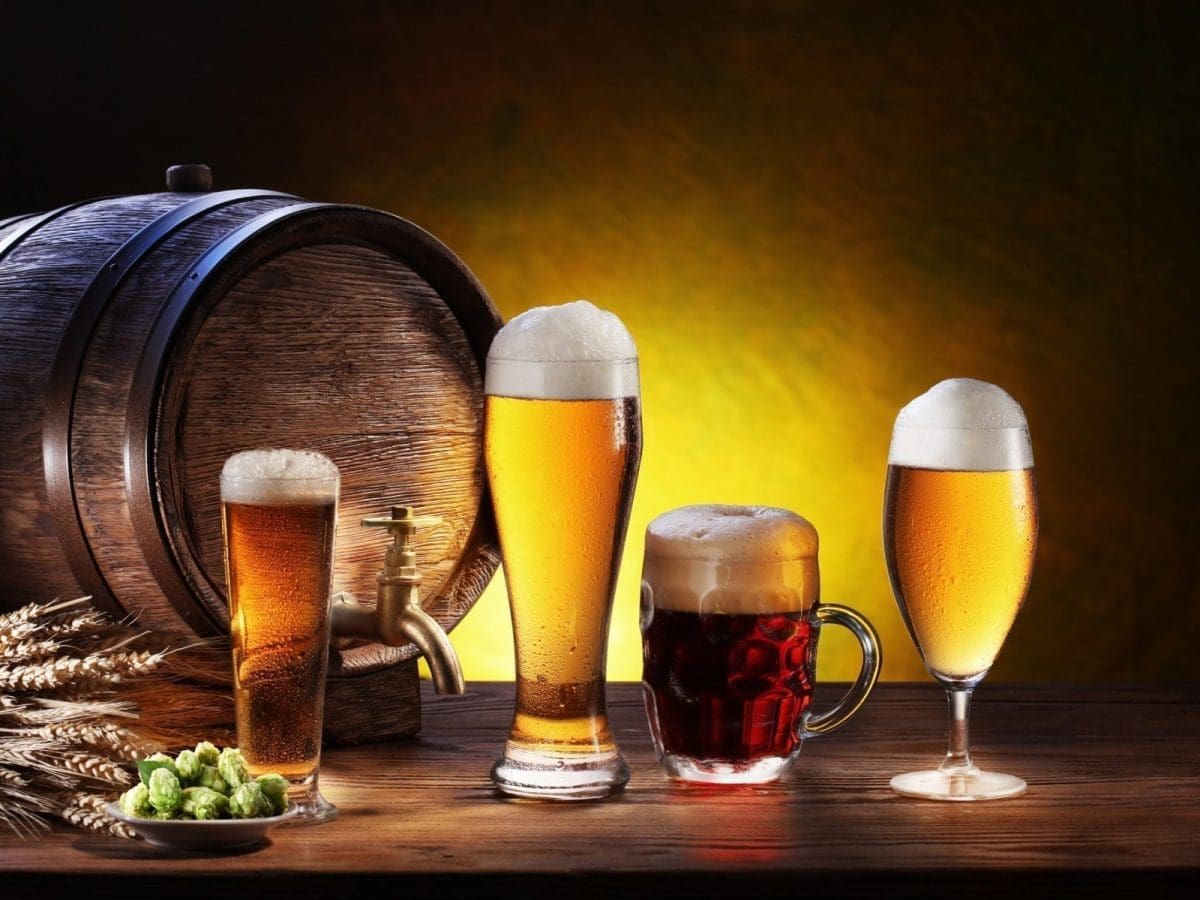 German Beer Glasses for Different Types of Beer