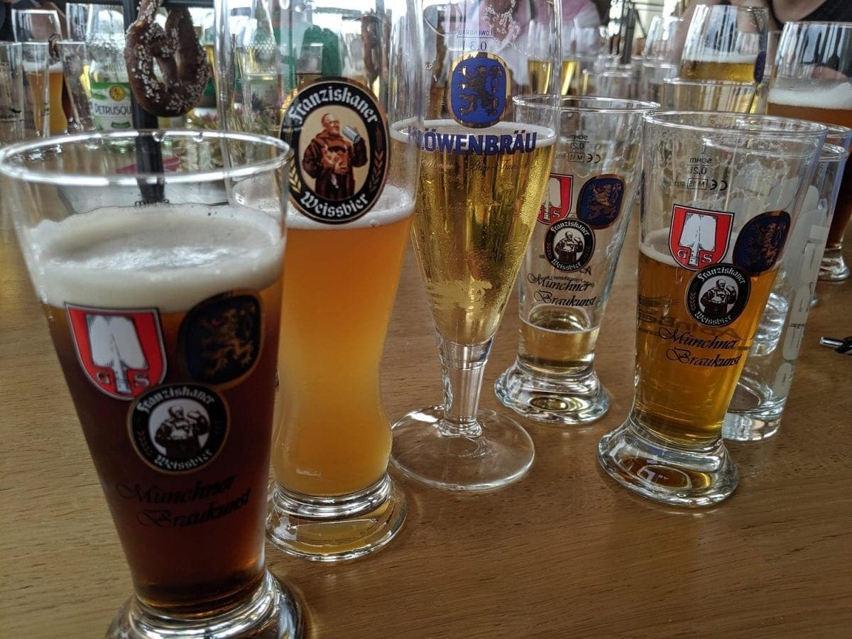 German Beer Glasses for Different Types of Beer