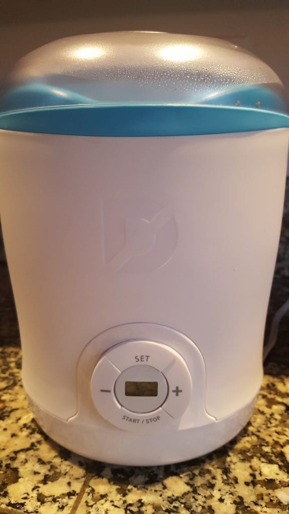 Dash Greek Yogurt Maker Simple Easy Customize Your Yogurt Blue