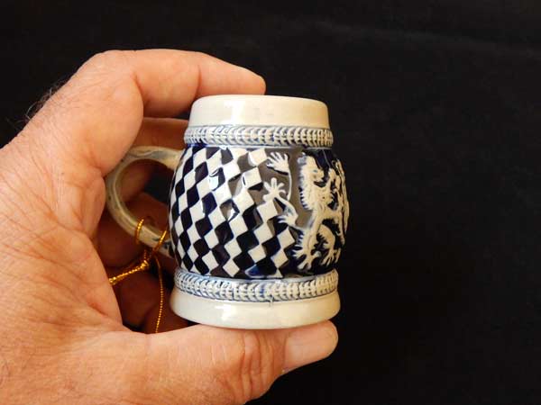 Bavarian Coat of Arms Stein Shot 1