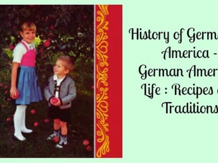 History of Germans in AmericaGerman American Life Book