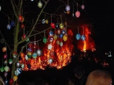 What is the Easter Fire in Germany?