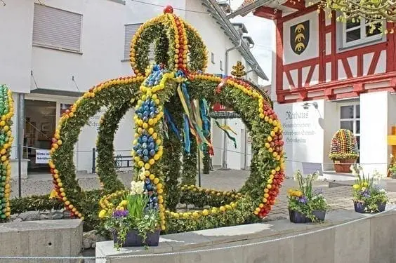 German Easter Fountains