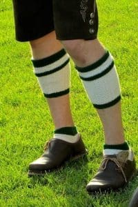 thumbnail image 2 of Lusanna 2-Piece Loferl Costume Socks For Kids - Sizes 18-20 To 38-40 (Wool Blend) 2 of 6