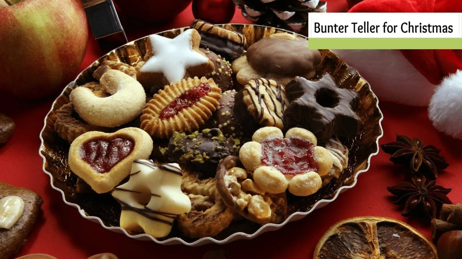 What is a Bunter Teller? A Plate of Christmas Cookies for Everyone!