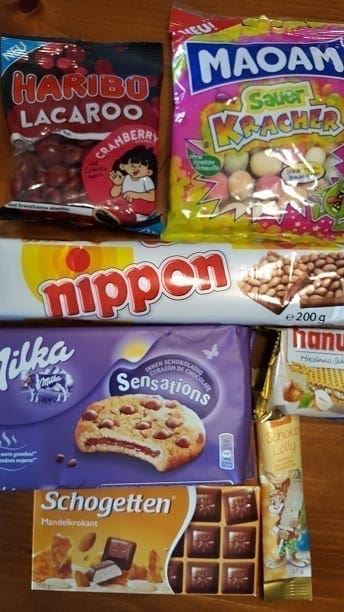 german candy box