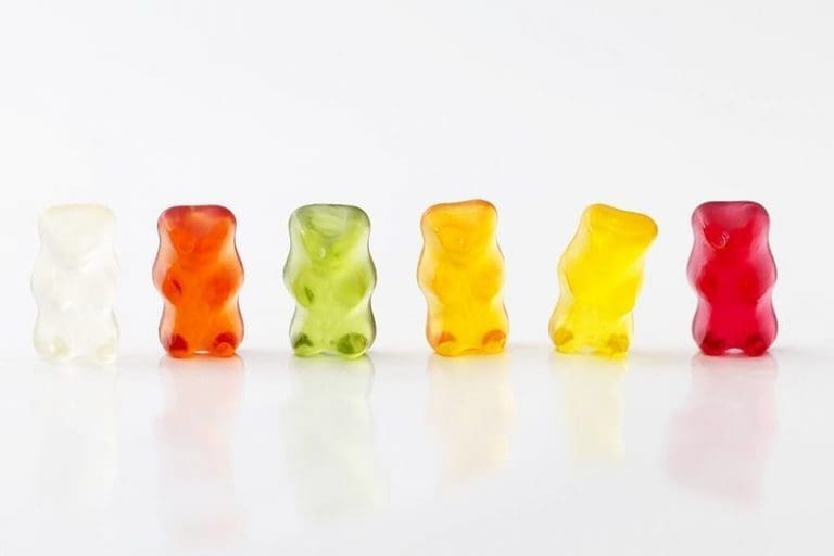 haribo clear gummy bears