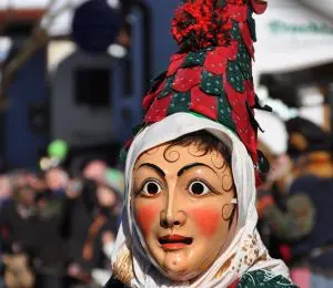 German Carnival Doll