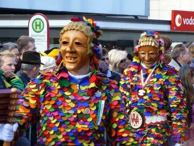 german fasching masks