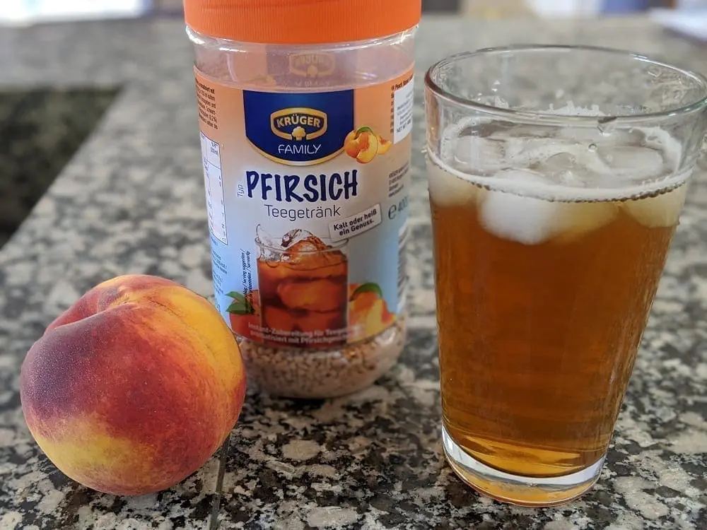 peach tea