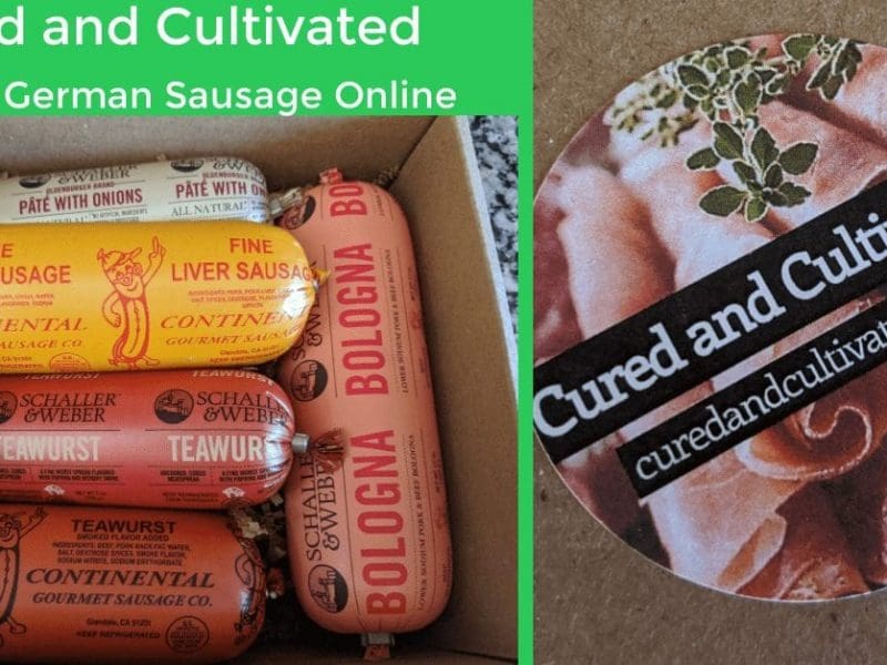 Buy German Sausage Online from Cured and Cultivated A German Girl in