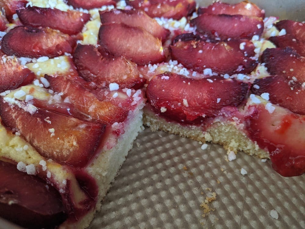 german plum cake