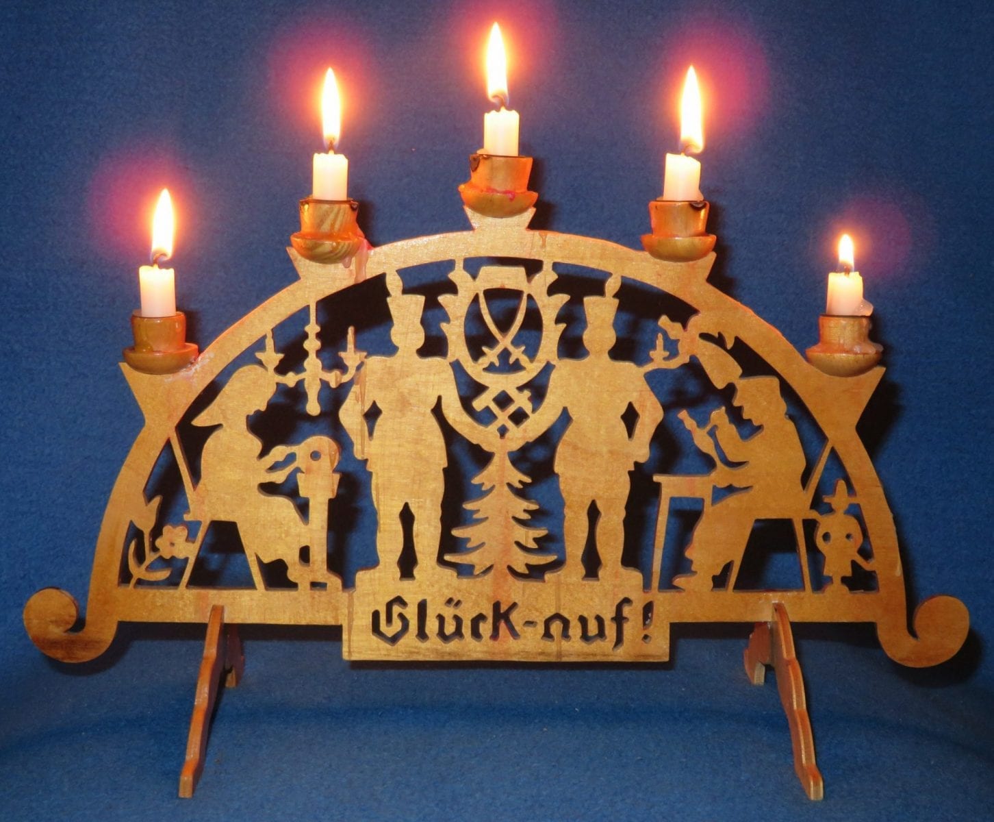 Schwibbogen German Christmas Light Arch from the Erzgebirge A German