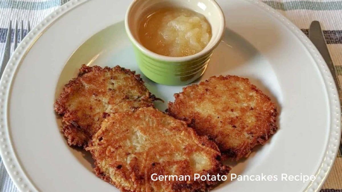 Authentic German Potato pancakes recipe