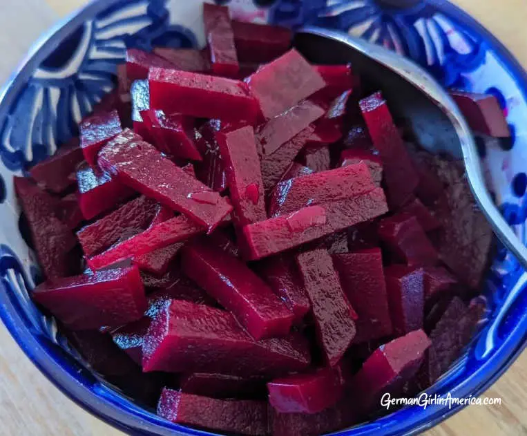 German beet salad