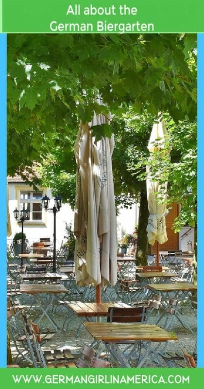 What is a biergarten