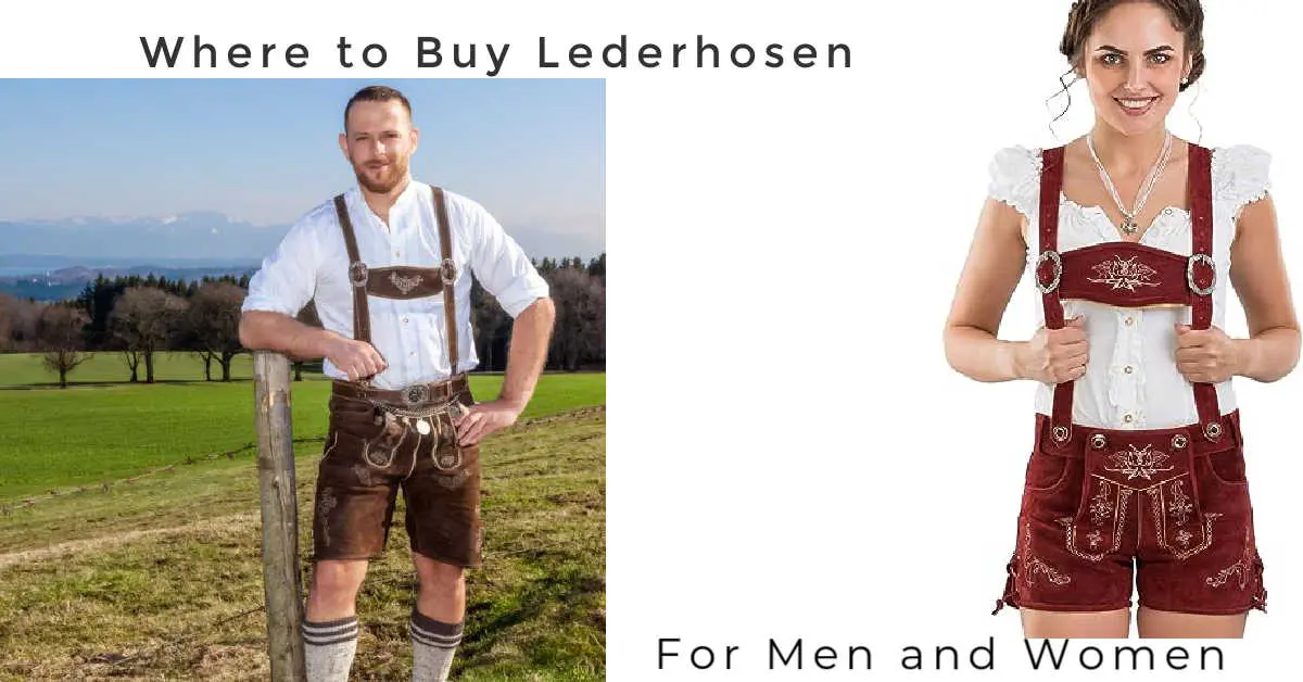 Where to buy Lederhosen- Authentic Lederhosen for Men and Women