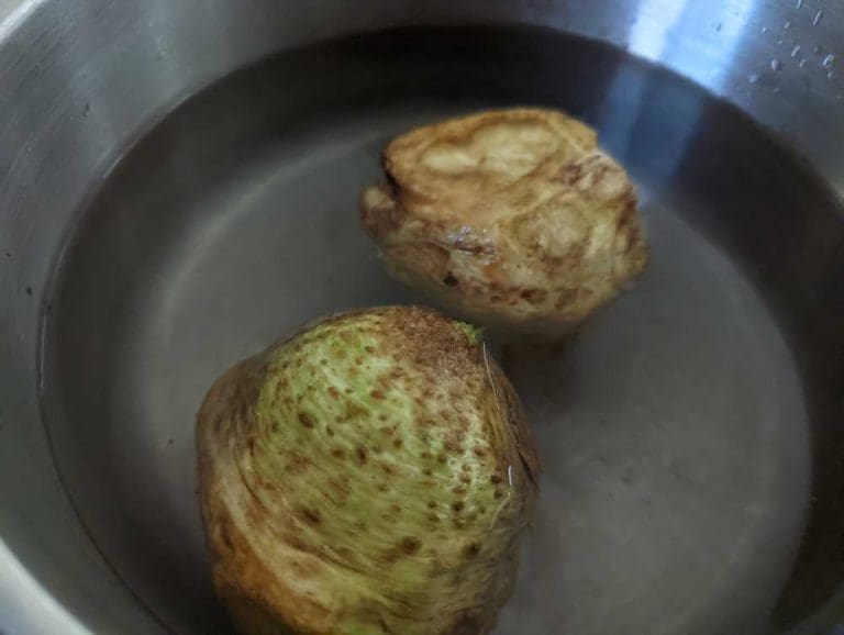 German Celery Root Salad Recipe Sellerie Salat Recipe