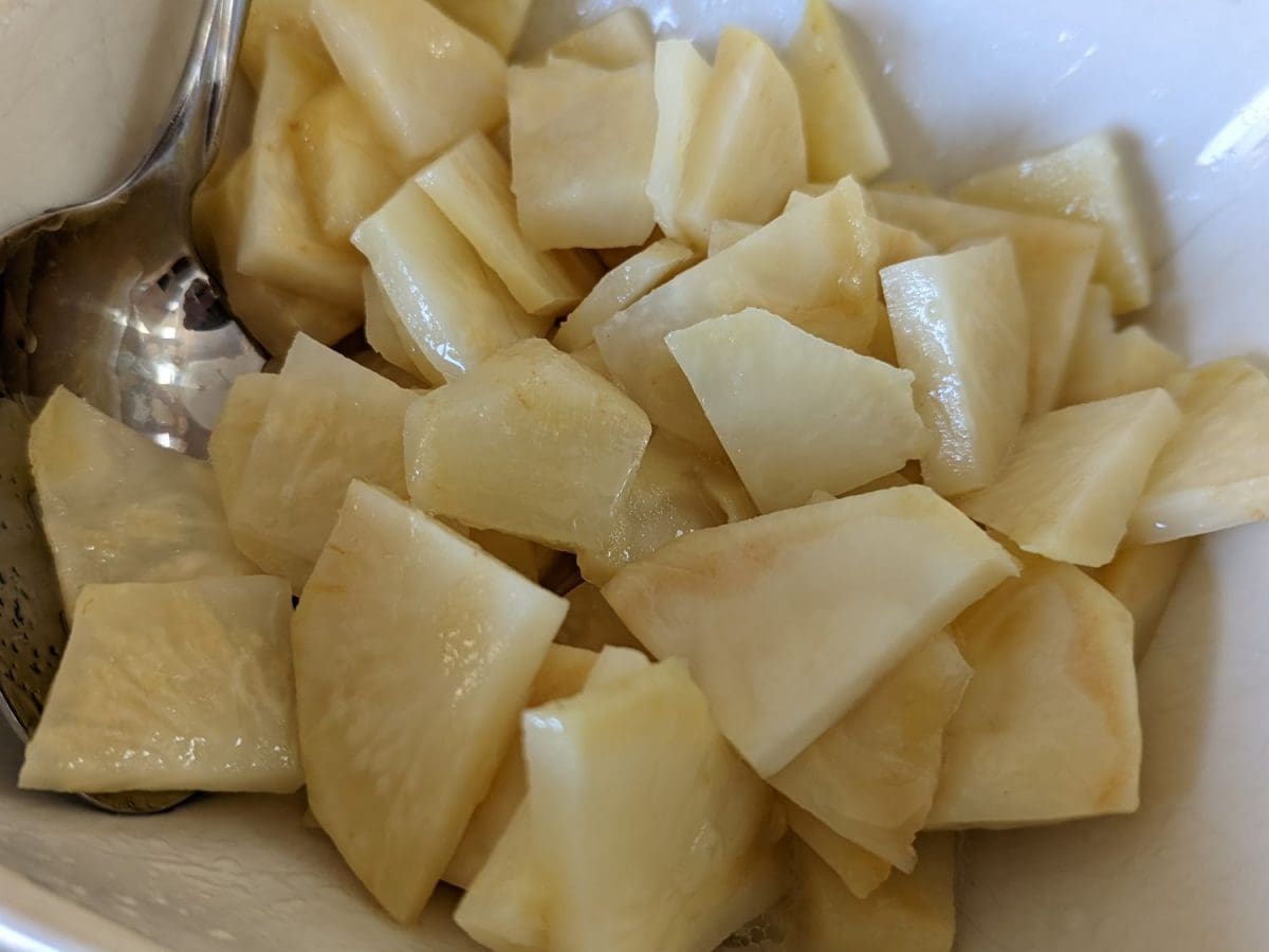 German Celery Root Salad Recipe Sellerie Salat Recipe