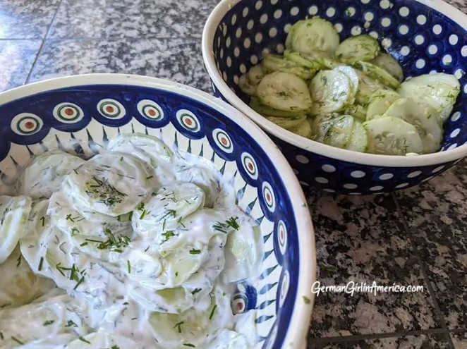german cucumber salad