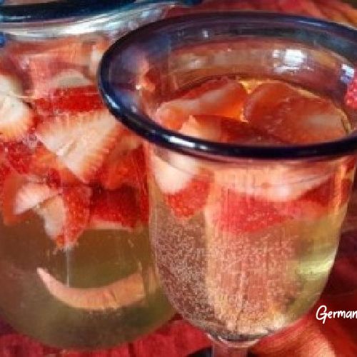 strawberry wine punch
