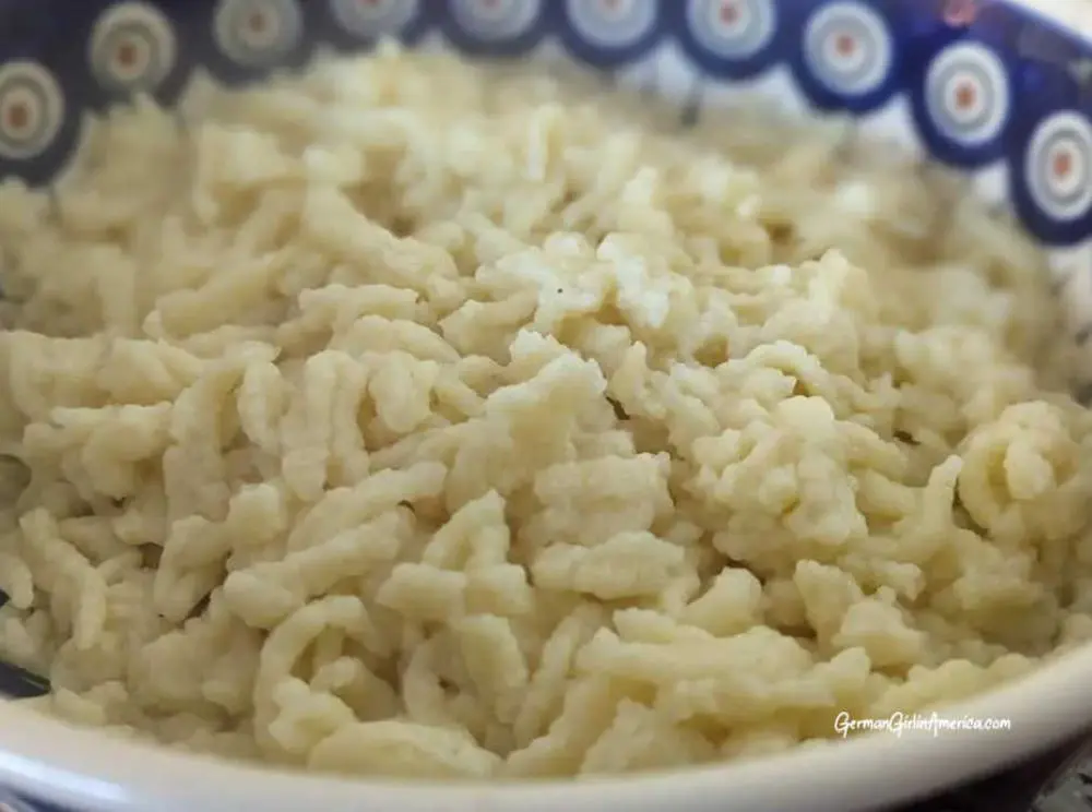 goulasch and spaetzle