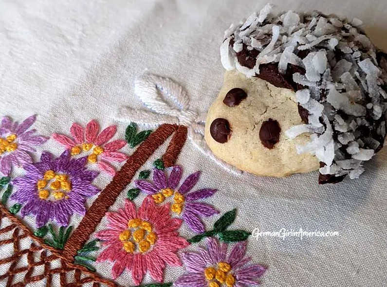 hedgehog cookies