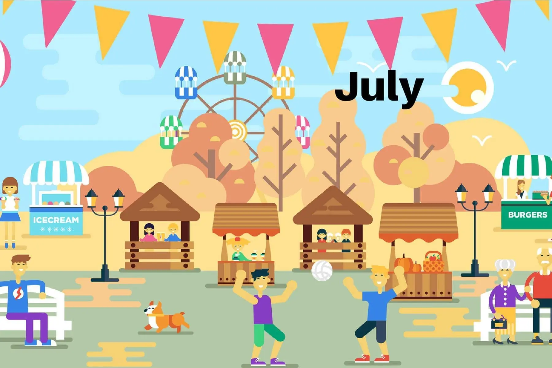 German American Festival and Events for July