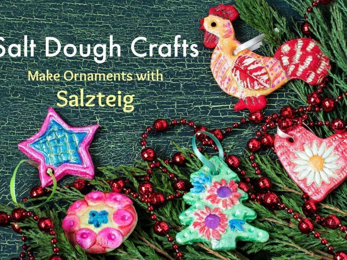 Make Salt Dough Crafts Create Your own Ornaments with Saltzteig