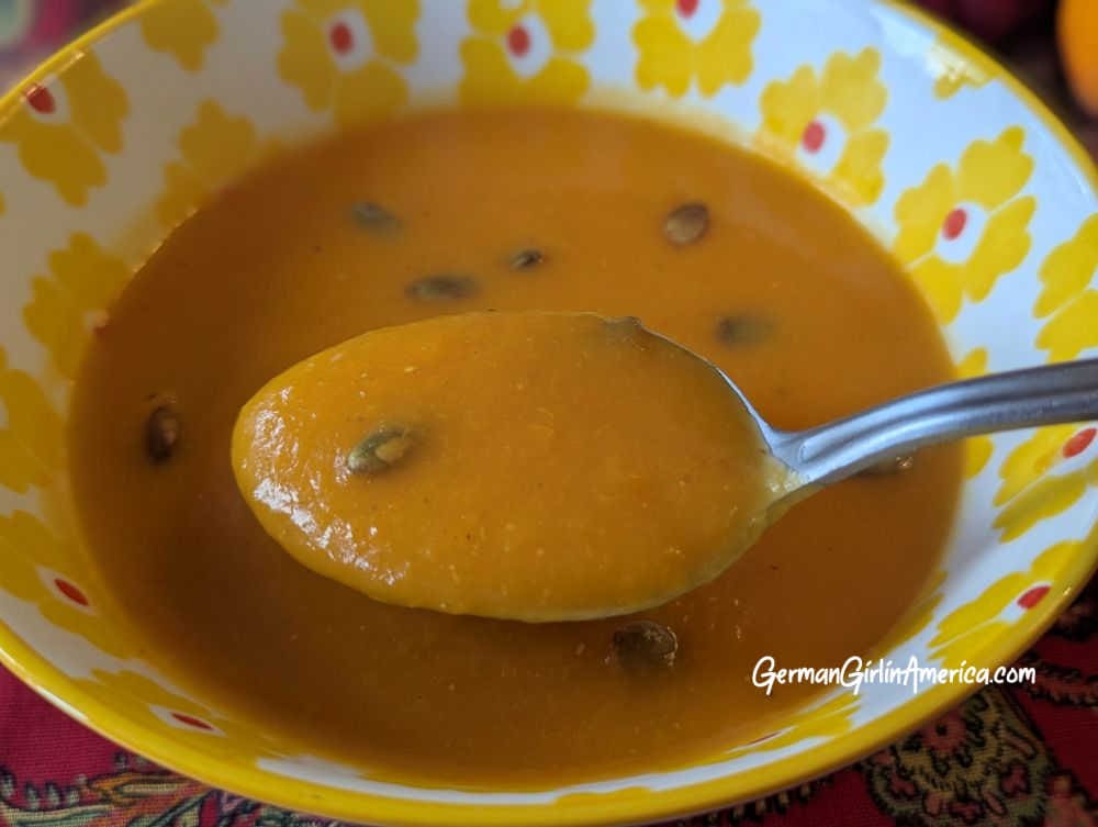 German Pumpkin Soup Kürbissuppe