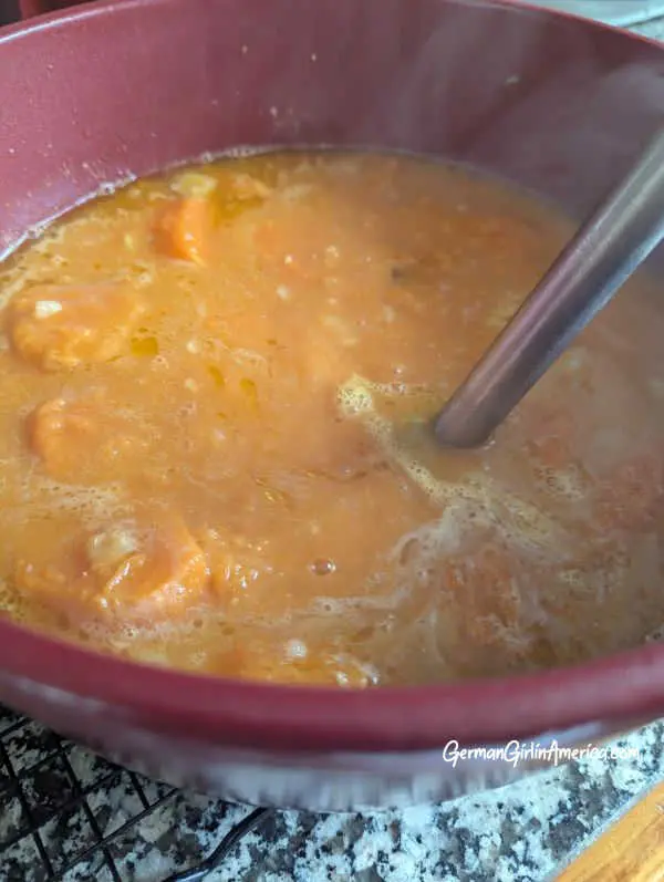 Kurbissuppe