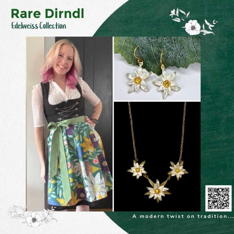Rare Dirndl Edelweiss collection