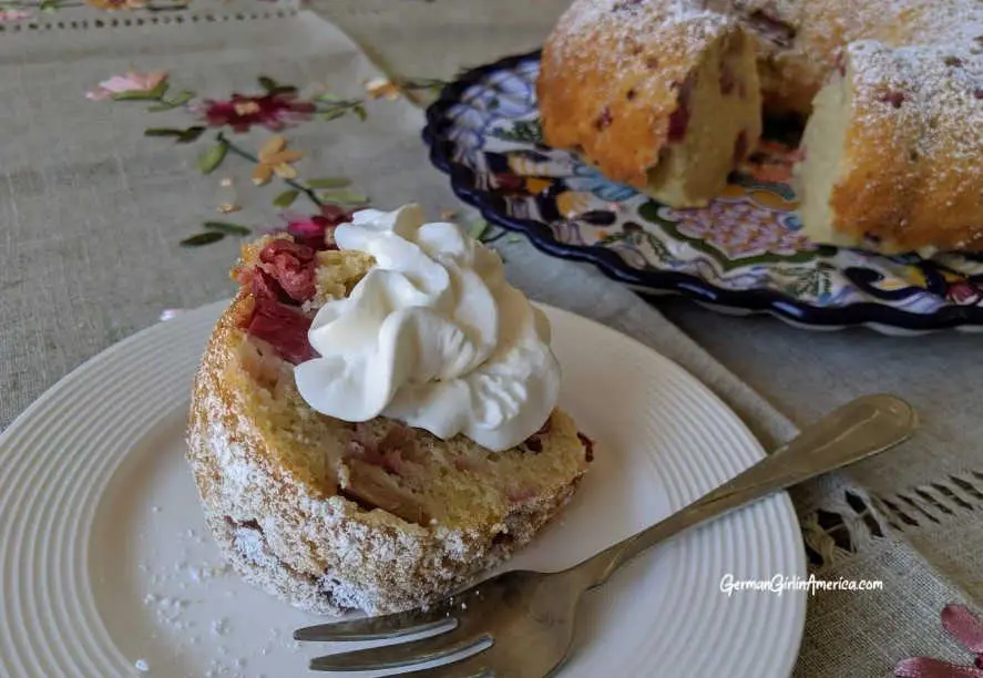 german rhubarb cake