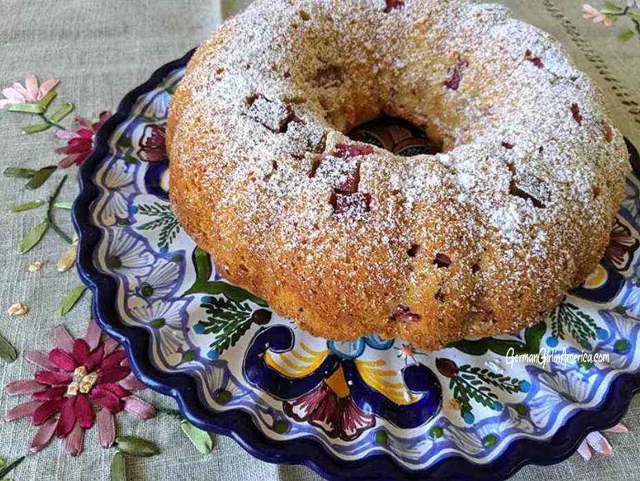 german rhubarb cake