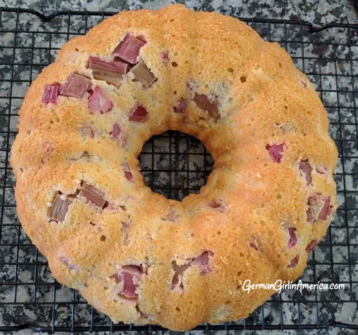 german rhubarb cake