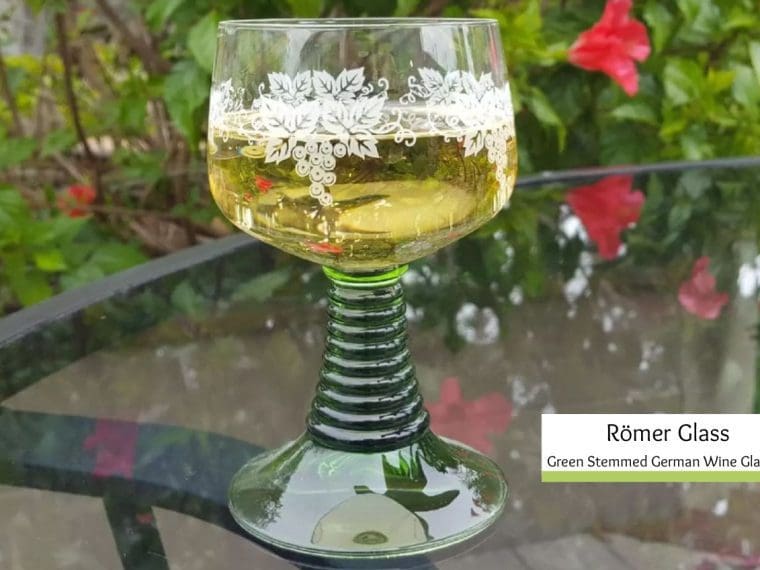 Discover Roemer Glass Green Stemmed German Wine Glasses