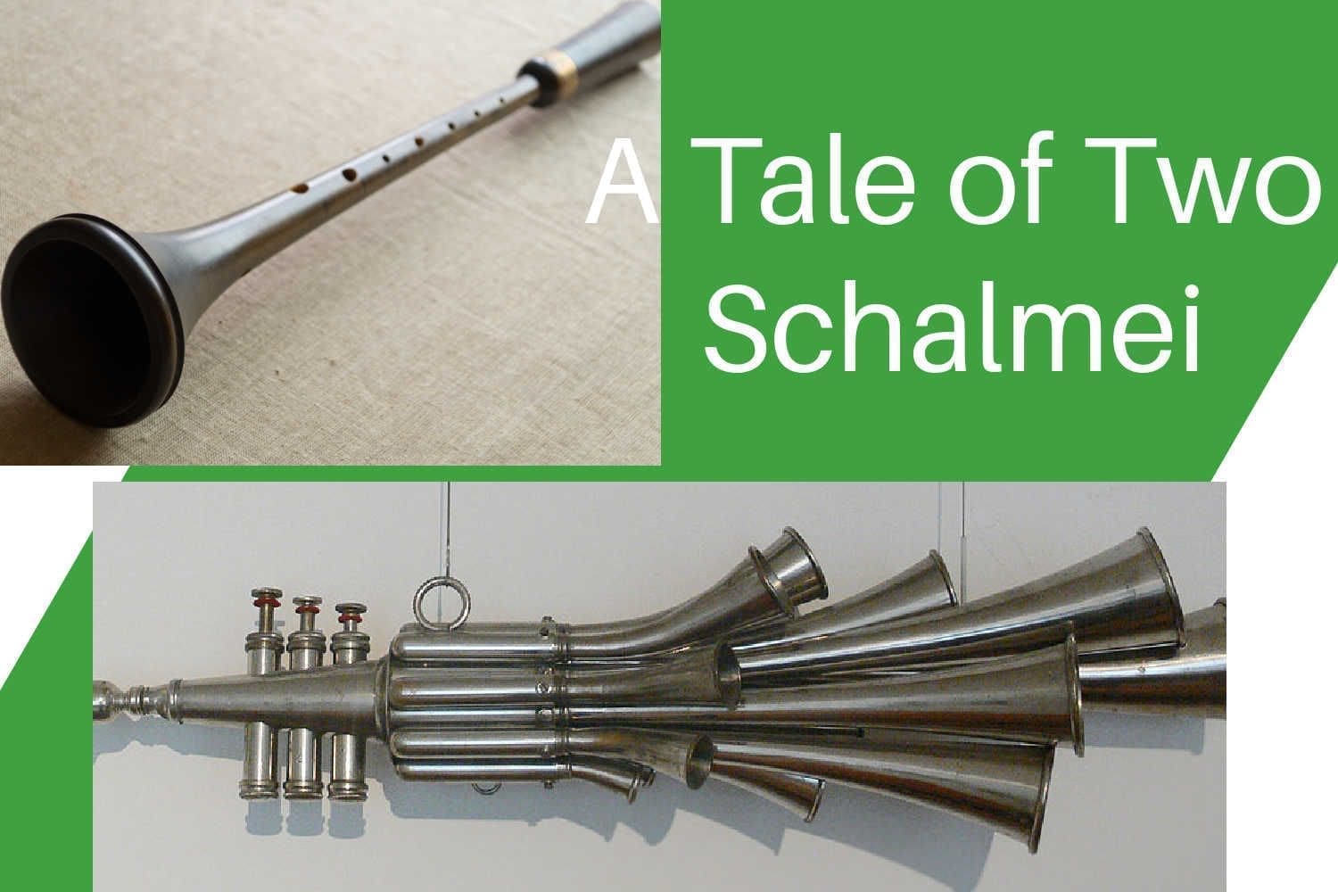 A Tale Of Two Schalmei What Is A Schalmei 