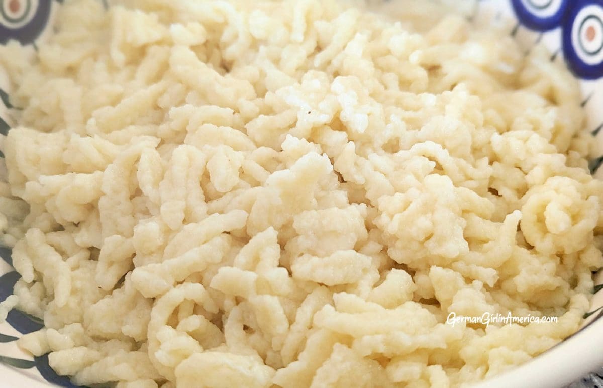 How to make spaetzle