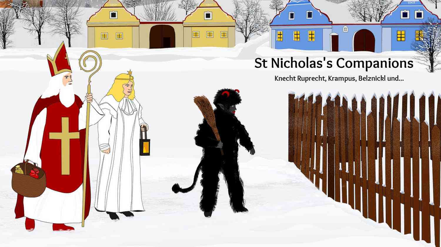 who are the companions st nicholas travels with