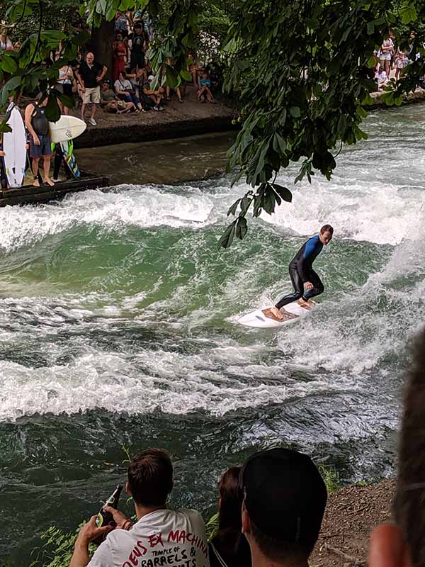 surfing in munich